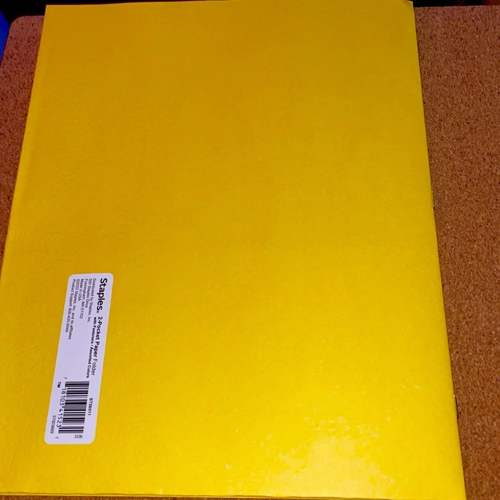 Set of 9 Two Pocket Paper Folders ⭐️